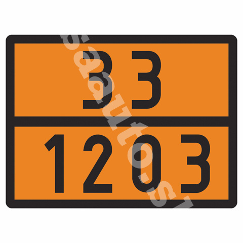 ADR značka 33-1203