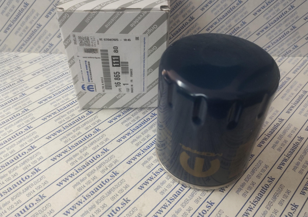 Olejov filter 2,2 HDI  BOXER - JUMPER  2021-- ORIG.DIEL