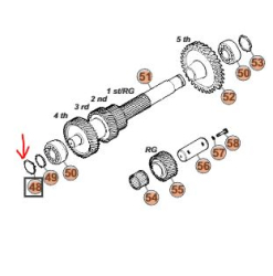 Segerka medzihriadele DAILY 5st. Prevodovka
