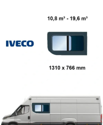Bo�n� �av� posuvn� okno Iveco Daily 2014-* (10,8 m³-19,6 m³)