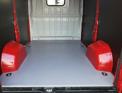 Podlaha do nkladovho priestoru v celku dka L 1 (2670 mm) BOXER-JUMPER-DUCATO 2006--MOVANO 2022- 12 mm HEXA
